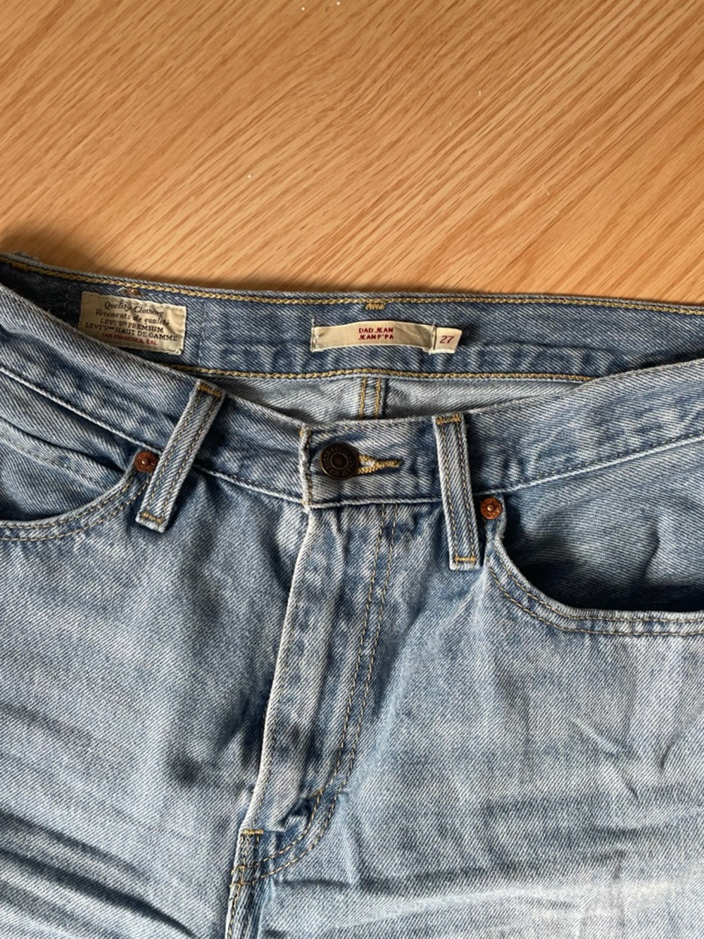 Light Blue Levi’s Dad Jean